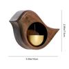 Magnetic Wood Doorbell Chimes Bird-shaped Magnetic Home Garden Welcome Wind Chime Suction Store Entrance Alert Refrigerator