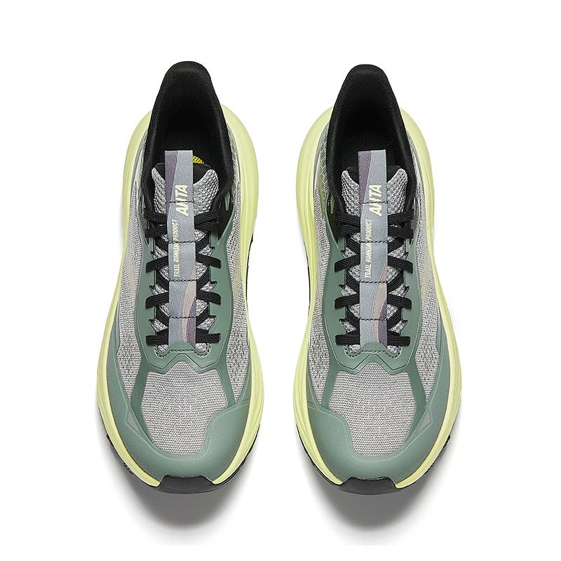Anta Kunlun Sports Comfortable Non-Slip Wear-Resistant Low-Top Trail Running Shoes Men sneaker Granite-Gray 112535590-3