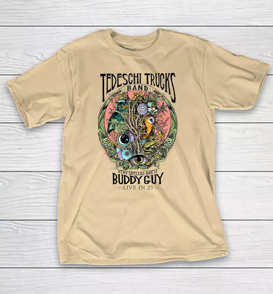 

Tedeschi Trucks Band Tour 2025 With Buddy Guy T Shirt Size S-4XL L