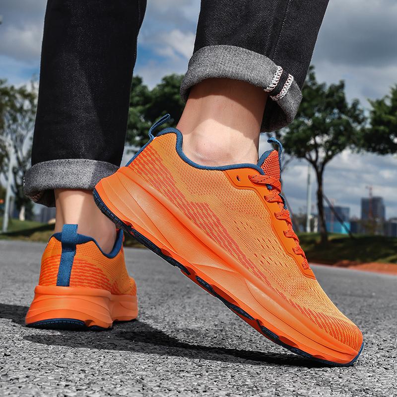 Nya Sneakers med Bred Sula Andningsbar Komfort Utomhus Fitness Herr Tennisskor Hög Kvalitet Enkla Casual Skor Stor Storlek 39-48