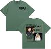 Rapper CRIS MJ Tour Album 2025 Magliette Grafiche Unisex Donna Vintage Anni '90 Hip Hop Street T-shirt Casual 100% Cotone Maglietta Oversize