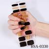 Gel Nail Sticker Waterproof Leopard Print Bronzing Free Baking Lamp Gel Nail Sticker Full Sticker UV Free