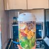 1L Portable Salad Cup with Fork Kids Breakfast Salad Bow Bento Box Yogurt Oatmeal Cereal Milk Cup Dispenser for Picnics