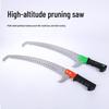 High Altitude Pruning Hand Saw for Thick Branches - Double Hook Design for Garden and Fruit Tree Maintenance