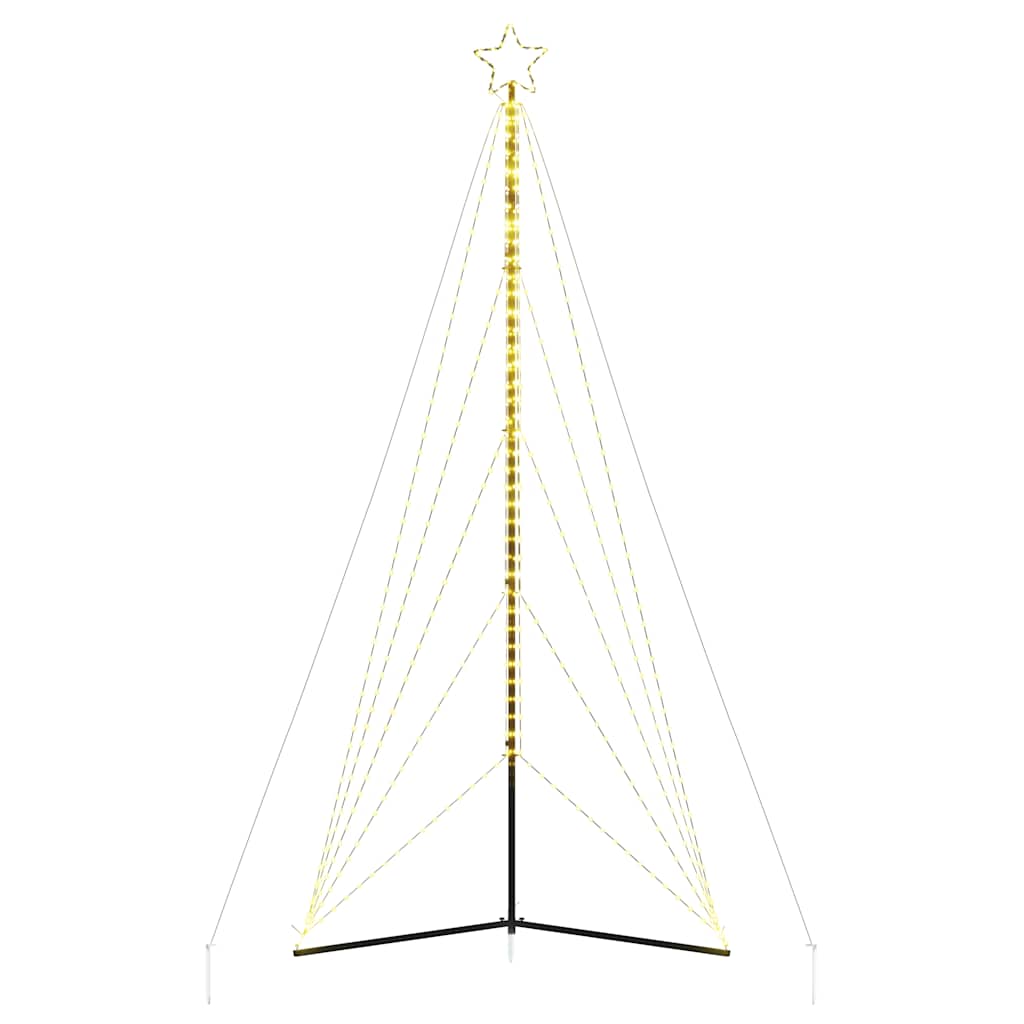 LED Christmas Tree 615 Warm White LEDs 404.5 cm