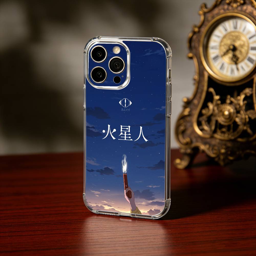 M-MUSIC Yorushika-a S-sart-t Phone Case For iPhone17,16,15,14,13Pro Max,us,Soft Silicone Transparent Cover