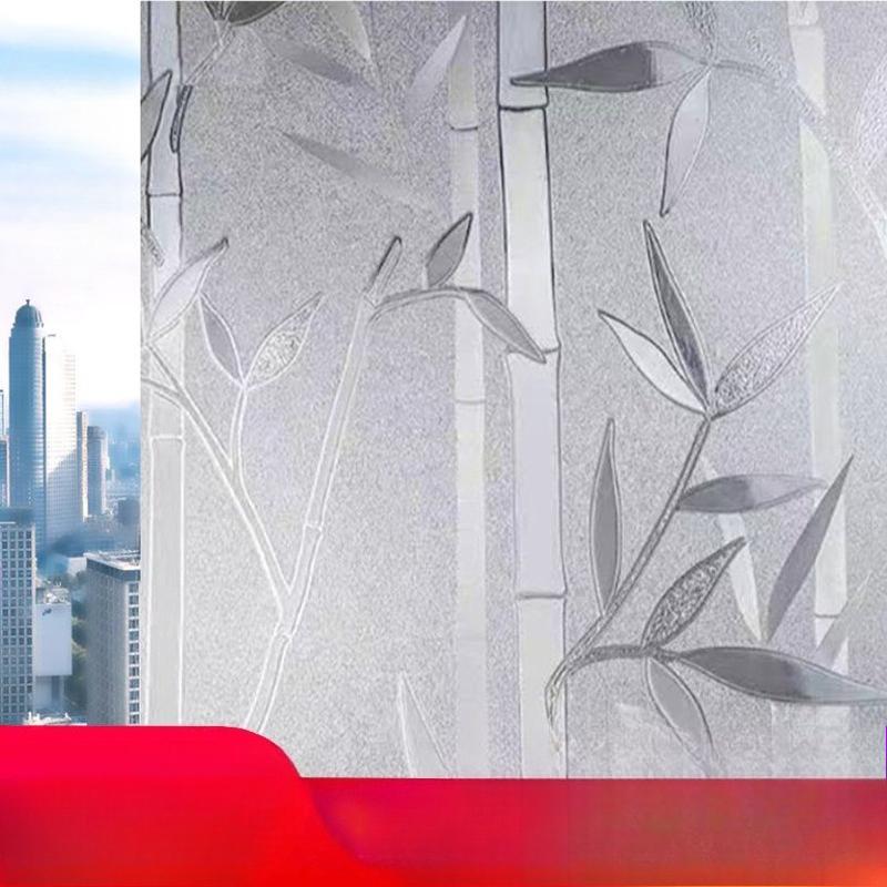

1 рулонна вітражна 3D-декоративна конфіденційність проти ультрафіолетового випромінювання віконного скла плівка наклейка самоклеючі наклейки 60*100cm