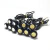 9W 12V 18Mm Red Led Eagle Eye Light Car Fog Drl Daytime Reverse Backup