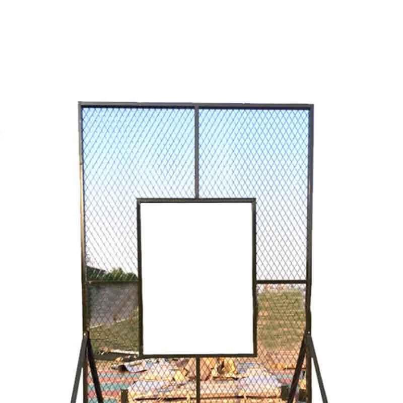 Mobile Iron Mesh Grenade Throwing Training Simulator