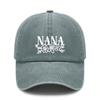 Nana Baseball Cap - Letter "NANA" Print Adjustable Breathable Casual Outdoor Sports Hat For Grandma Gift