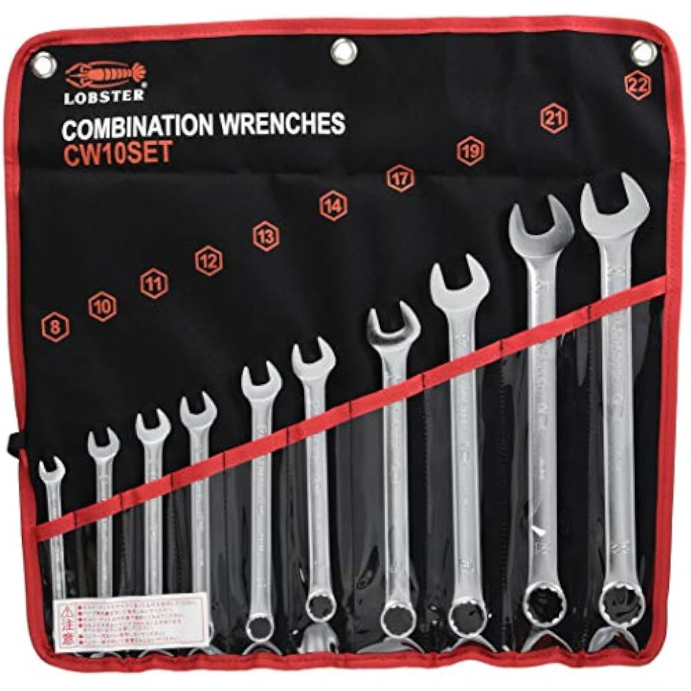 Robtex combination wrench set CW10SET