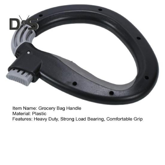 Rukojeť na tašku na potraviny Ergonomická Lehká, univerzální, univerzální držák nákupní tašky na odpadky Plastová rukojeť Nástroj pro přenášení
