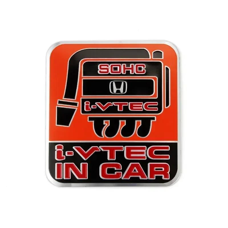 Aluminum Car Body Sticker Trunk Emblem Badge for Honda Accord Civic Crosstour Calya FIT Odyssey Elysion City Jade Jazz Vezel CRV