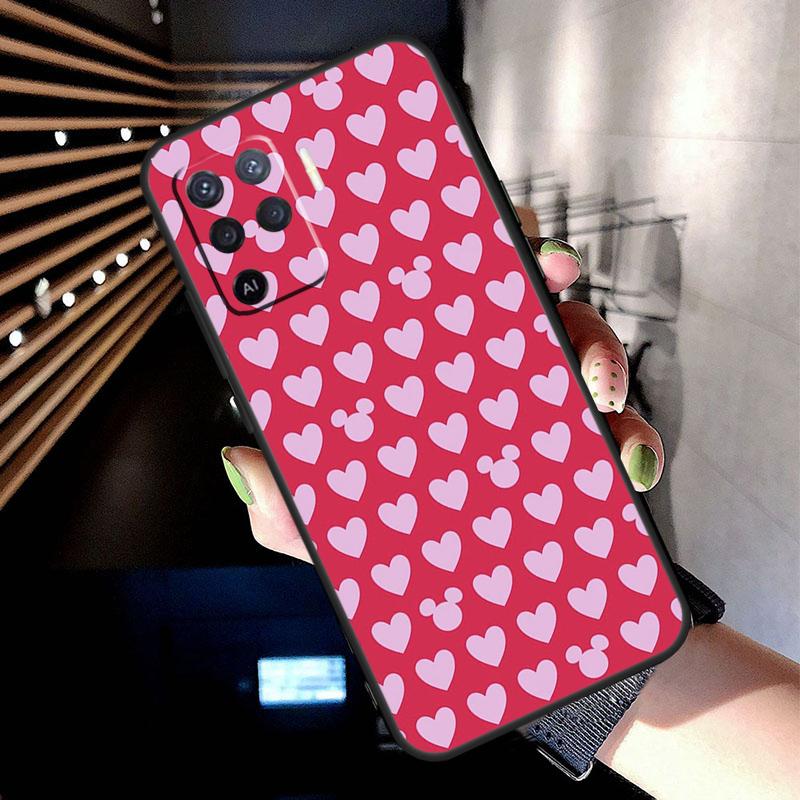 Heart Cartoon Girls Case For Oppo A78 A98 A18 A38 A58 A60 A80 A40 A77 A57 A17 A74 A54 A94 A96 A76 A16 A15 A5 Pro