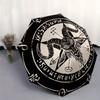Devilish Goat Head Pentagram Umbrella, Portable 3-Fold Compact Umbrella,Christmas Gift ES503