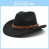 Western Cowboy Hat With Satin Weave For Men And Women Summer Winter Sun Protection
