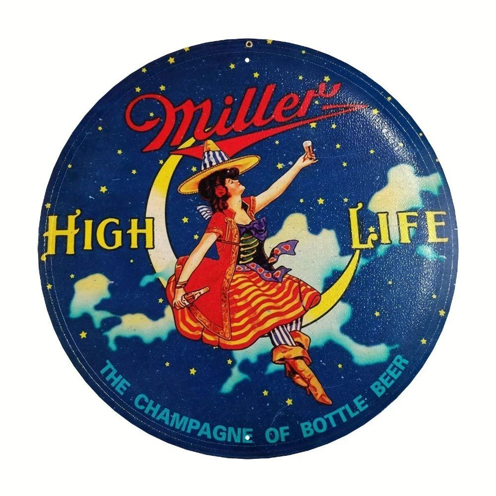 

Vintage Metal Tin Sign Wall Decor for Coffee Bar Kitchen Cafe 20x20cm