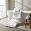 Bathtub Pillow with Support Ergonomic Bath Pad Headrest Spa-Like