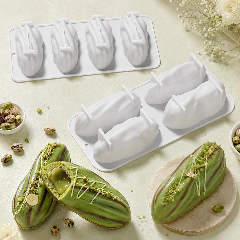 Fruit & Nut-Shaped Silicone Mold for Mousse and Cake Baking