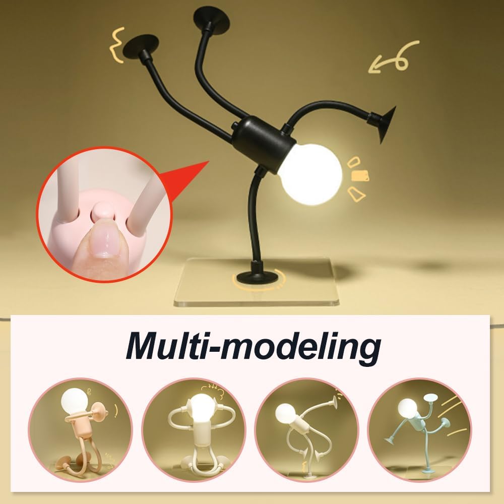 DIY Shape Night Lights Button Battery Desk Lamp For Bedroom Bathroom Night Light For Bedroom Bathroom Hallway Kitchen Christmas