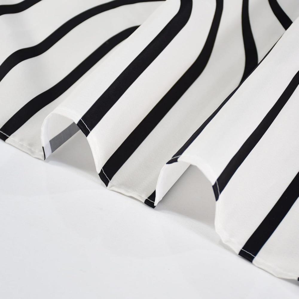 Bohemian Shower Curtain, Black Leaves Mid Century Shower Curtain Set For Bathroom, Modern Abstract Minimalist Fabric Bath Curtai