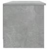 TV Cabinet Concrete Grey 102 x 35.5 x 36.5 cm Particleboard