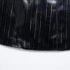 2025 Spring Women's Slim Fit A-Line High Waist Shiny Faux Leather Single-Breasted Decorative Short Skirt