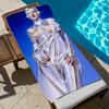 H-Hajime Art Towel Beach Quick Dry Soft S-Sorayama-S Pool Towels Gift for Travel Gym Shower Camping sports