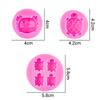 Cute Turtle Crab Shaped Silicone Mold Fondant Chocolate Mould Diy Cake Dessert Mould Homes Kitchen Baking Diy Supplies