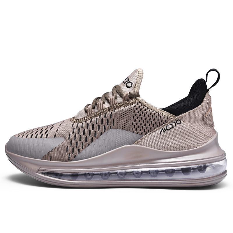 

Мужские дышащие кроссовки на воздушной подушке в осеннем стиле — модные повседневные кроссовки большого размера с летающим плетением Size 47