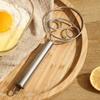 1 Stück Eier Sahne Rührstäbe Doppellöcher Mehl Kuchen Rührer Schneebesen Für Teig Brot Glatte Werkzeuge Spule Mixer Küchenhelfer