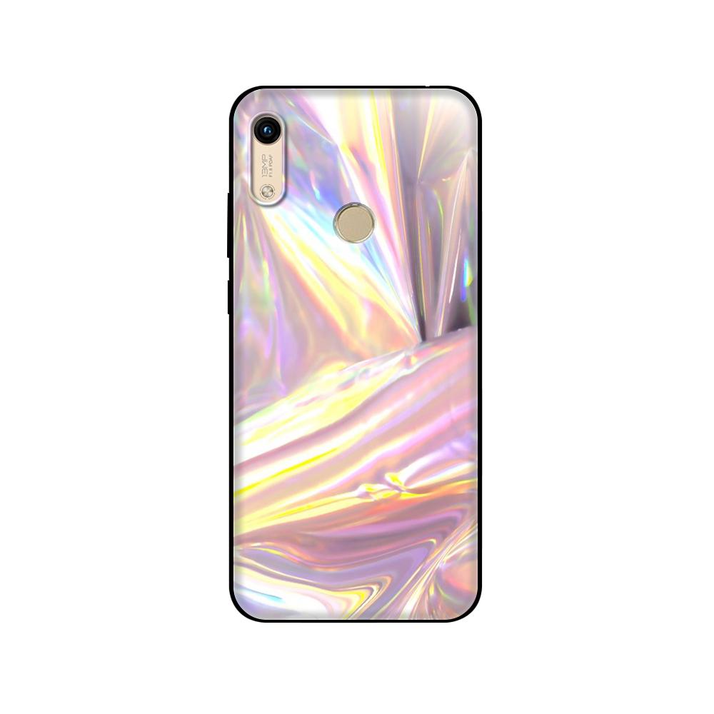 Black Tpu Case For Huawei Honor 8a Prime 8s Prime 9 Lite Honor 9A 9C 9X Premium 9x Pro 9S Case Cover Holographic Iridescent
