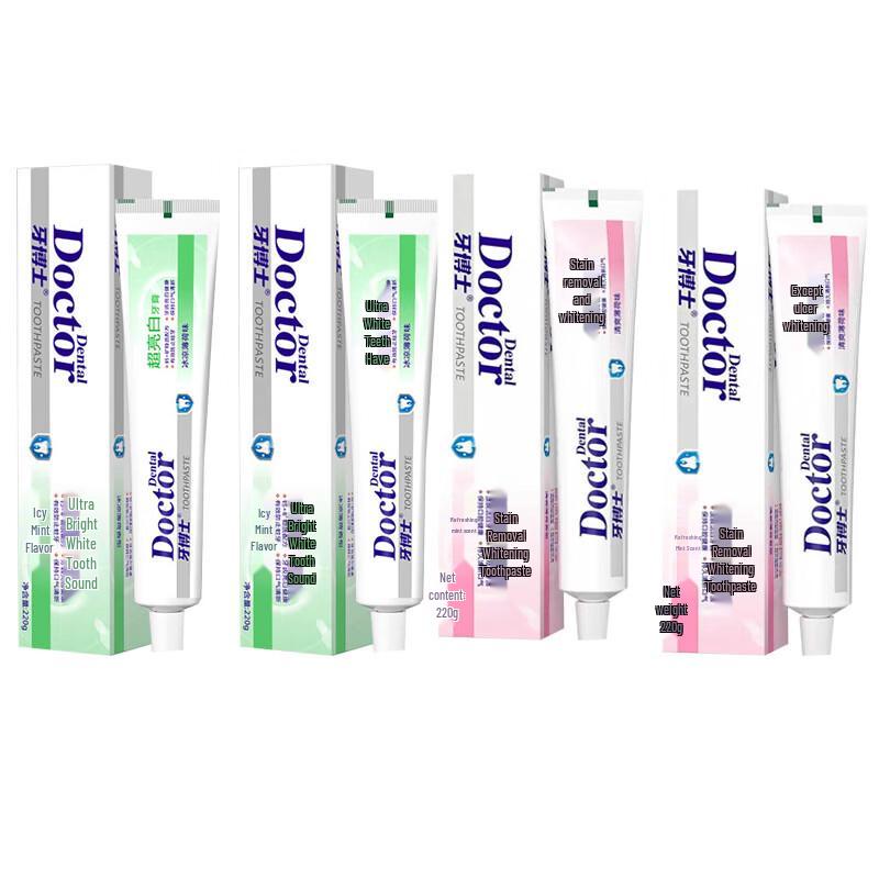 

Dr. Dental Super Whitening & Stain Removal Toothpaste Set