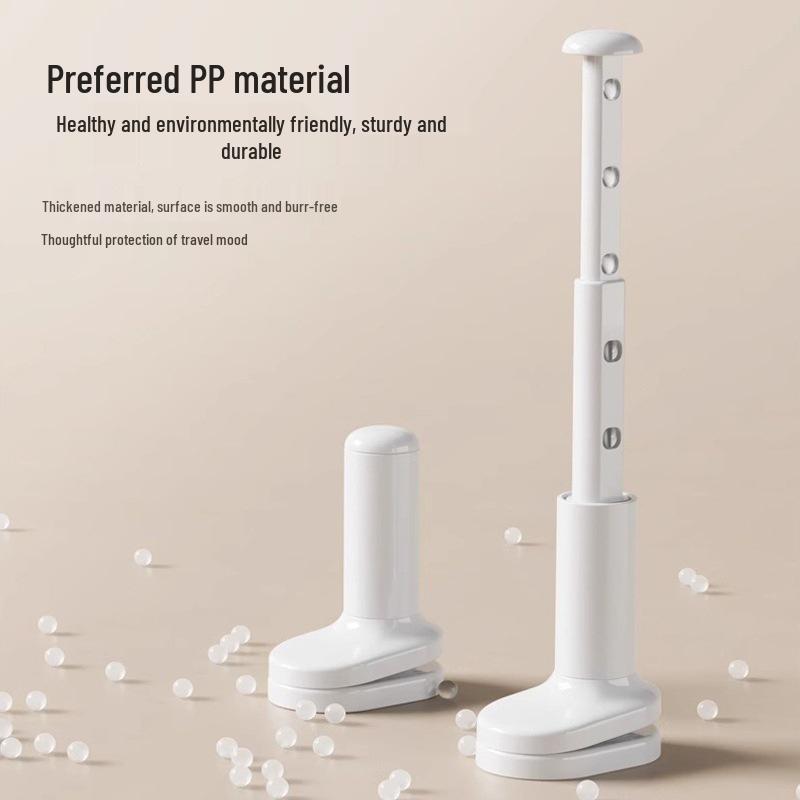 Portable Retractable Folding Travel Hanger for Business Trips & Hotels, No Drilling Required