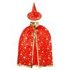 Halloween Performance Costume Cape for Kids and Adults - Witch Clothing for Men and Women.