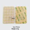 Double-Sided Silicone Mobile Phone Suction Cup Holder with 28/24 Beads for Strong Grip and Decompression