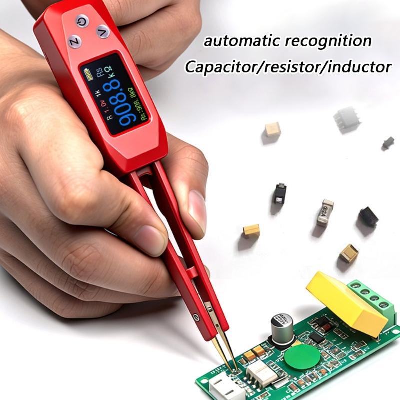 Professional Intelligent Multimeter for Measurements Featuring Auto Detection and 3 Test Frequencies Tester Tool