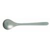 Sori Yanagi's Tsubame-Sanjo Stainless Steel Teaspoon Features a Simple Form for Ease of Use. Its Refined Design Ensures a Smooth Mouthfeel and Is Dish
