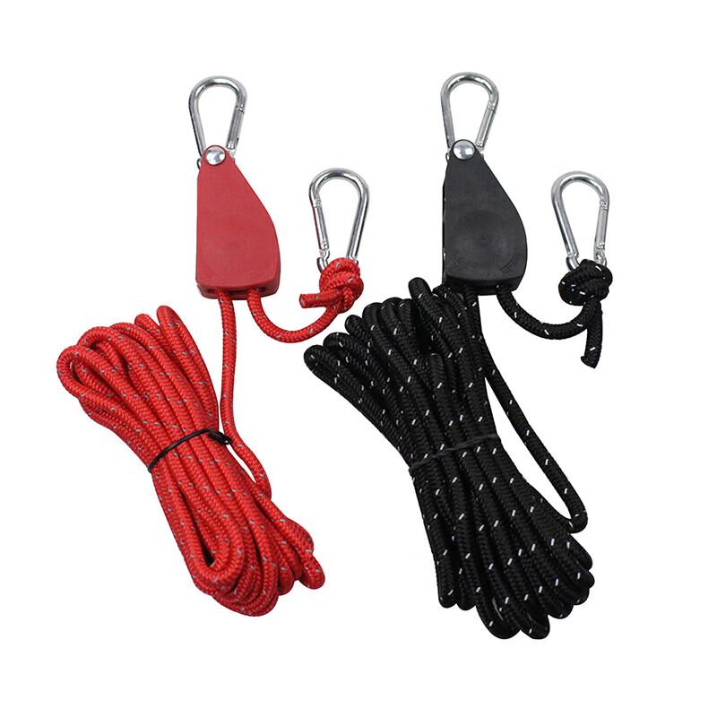 Outdoor Tent Rope Tensioner Pulley System