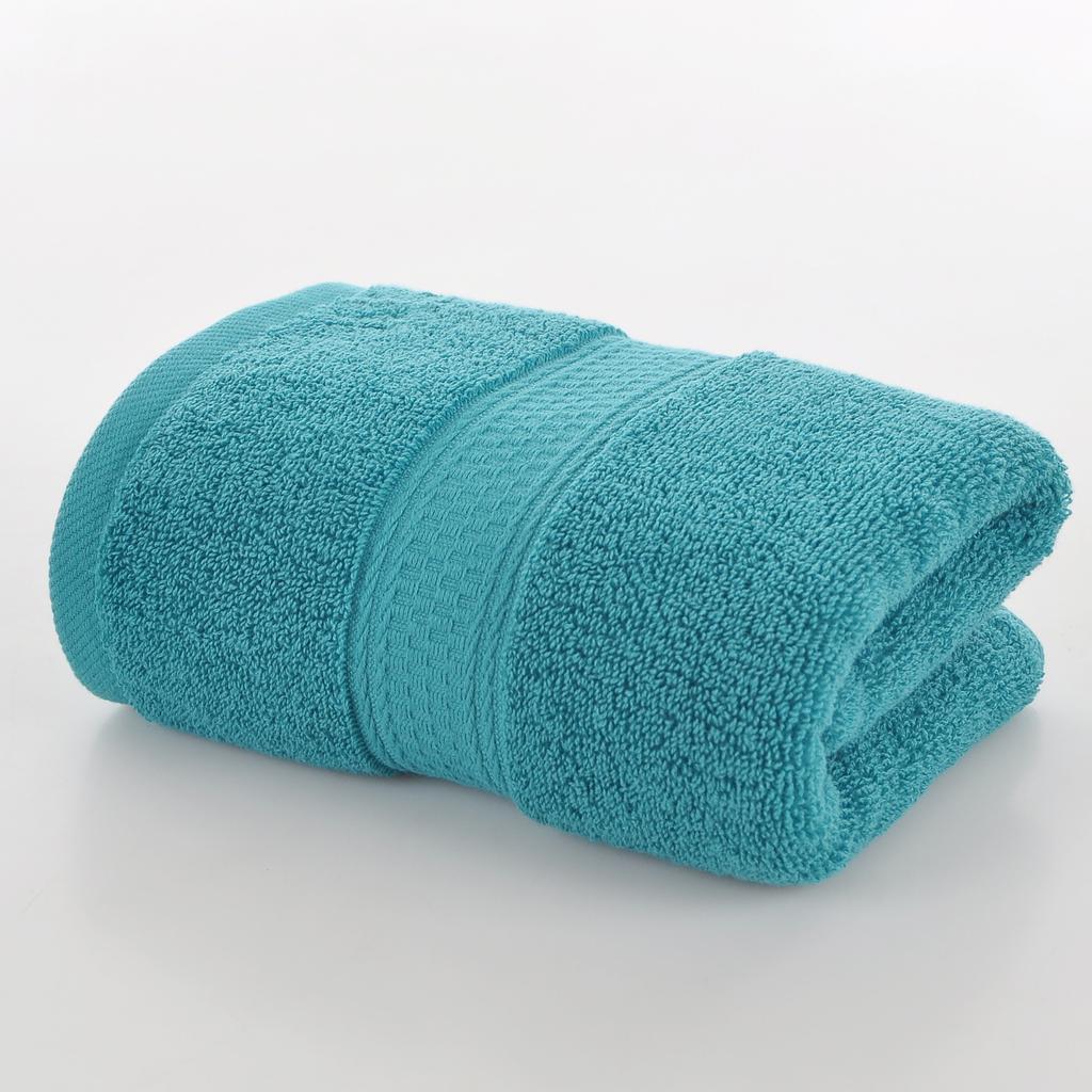 Style, plain cotton towel, household face towel, soft and absorbent