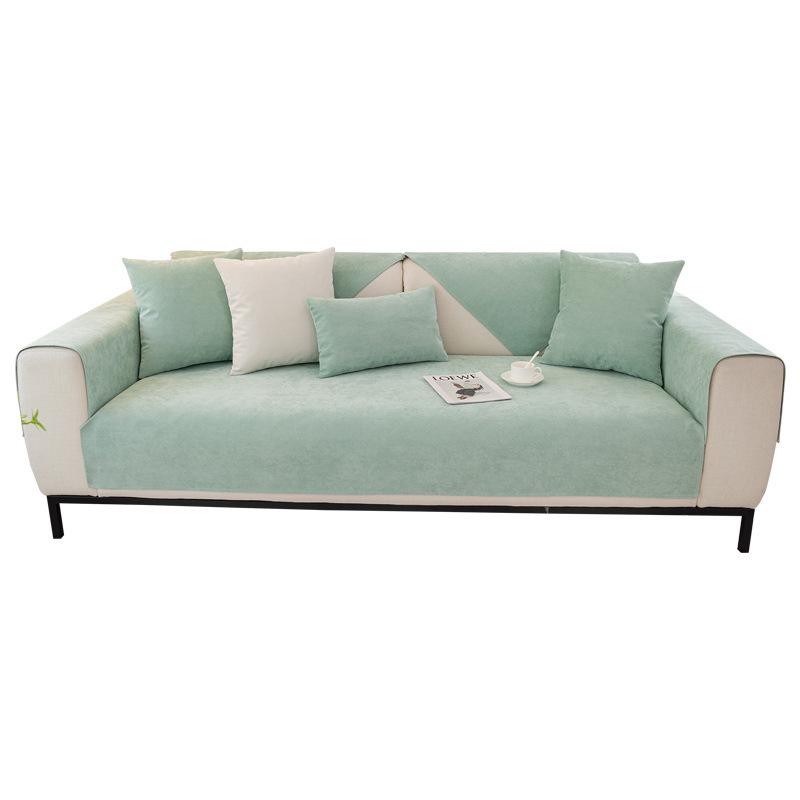 Chenille Waterproof Non-Slip Sofa Cover - Urine and Scratch Resistant Seat Protector