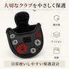 [Aspersio] Golf Club Head Cover Putter, Mallet Type, Velcro Type,