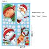 Christmas Window Stickers Santa Claus Wall Stickers Merry Christmas Decoration for Home Shop Glass New Year Electrostatic Decals