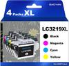 Compatible Cartridge - LAMPE DU PARFUMEUR - LC3219XL - Multi-colors - 3000 Pages - Pack of 4