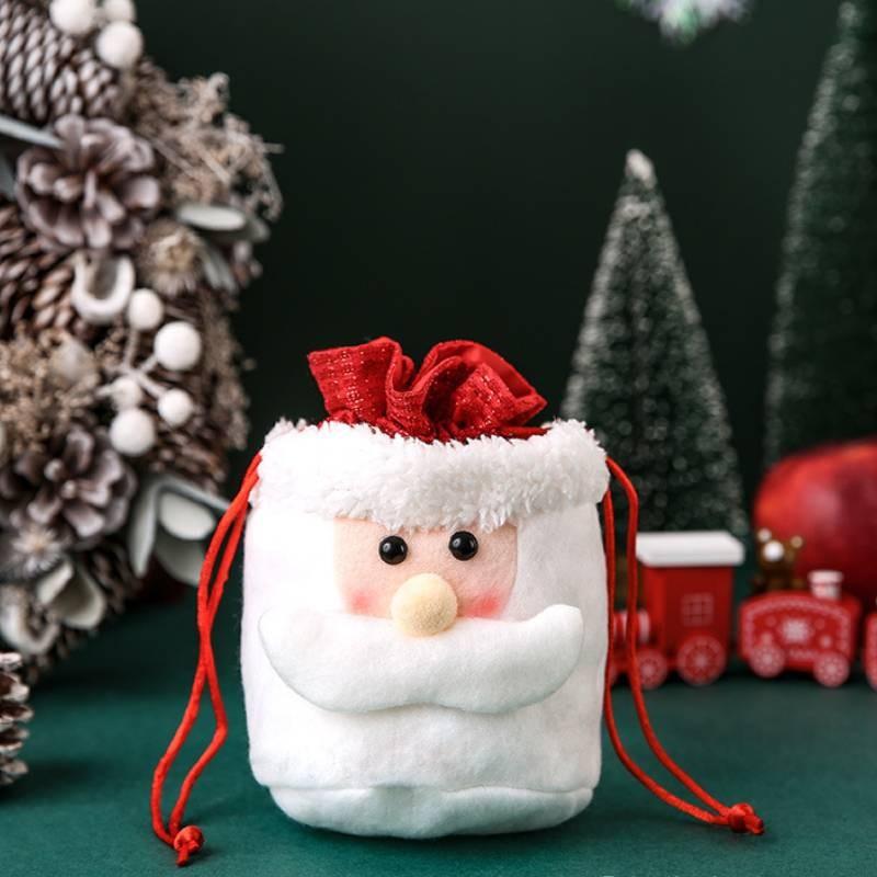 Adorable Christmas Apple Bags For Festive Decoration And Gift Wrapping For Kids