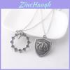 The Seven Deadly Sins Anime Meliodas Necklace Design Alloy Pendant For Cosplay And Gifting