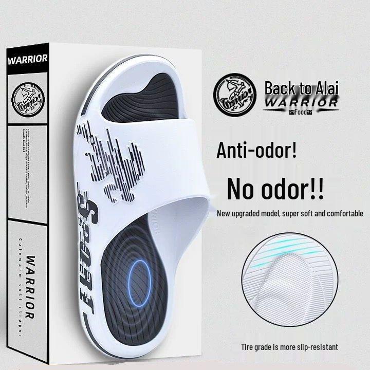 Huili Men's EVA Non-Slip Soft Sole Sports Slippers for Indoor/Outdoor Summer Use