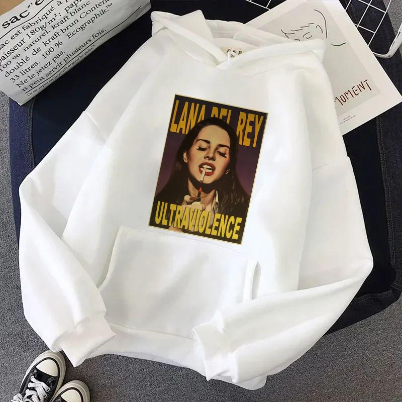 

Lana Del Rey Aesthetic Grunge Funny Y2K Hoodie Women s Harajuku Street Sweatshirt Pullover 3XL