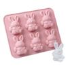 Easter Bunny Silicone Mold Easter Bunny Highland Cattle Silicone Mold