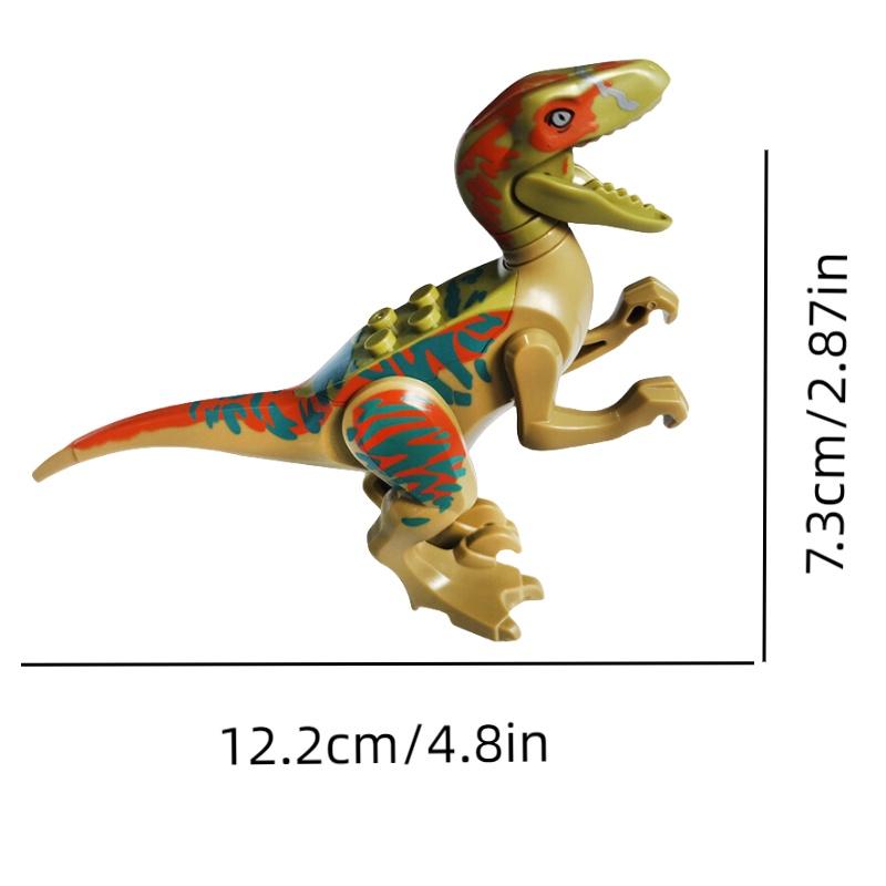 77001 DIY Dinosaurier-Montage Tyrannosaurus Rex Kleine Bausteine Spielzeugset für Jungen